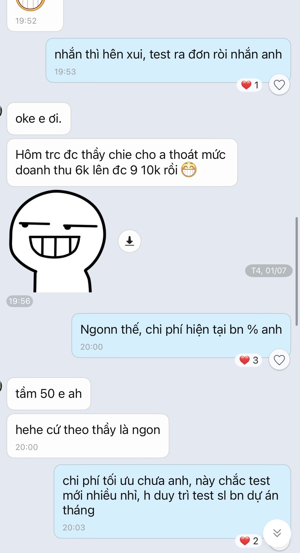 Kết quả học viên 2