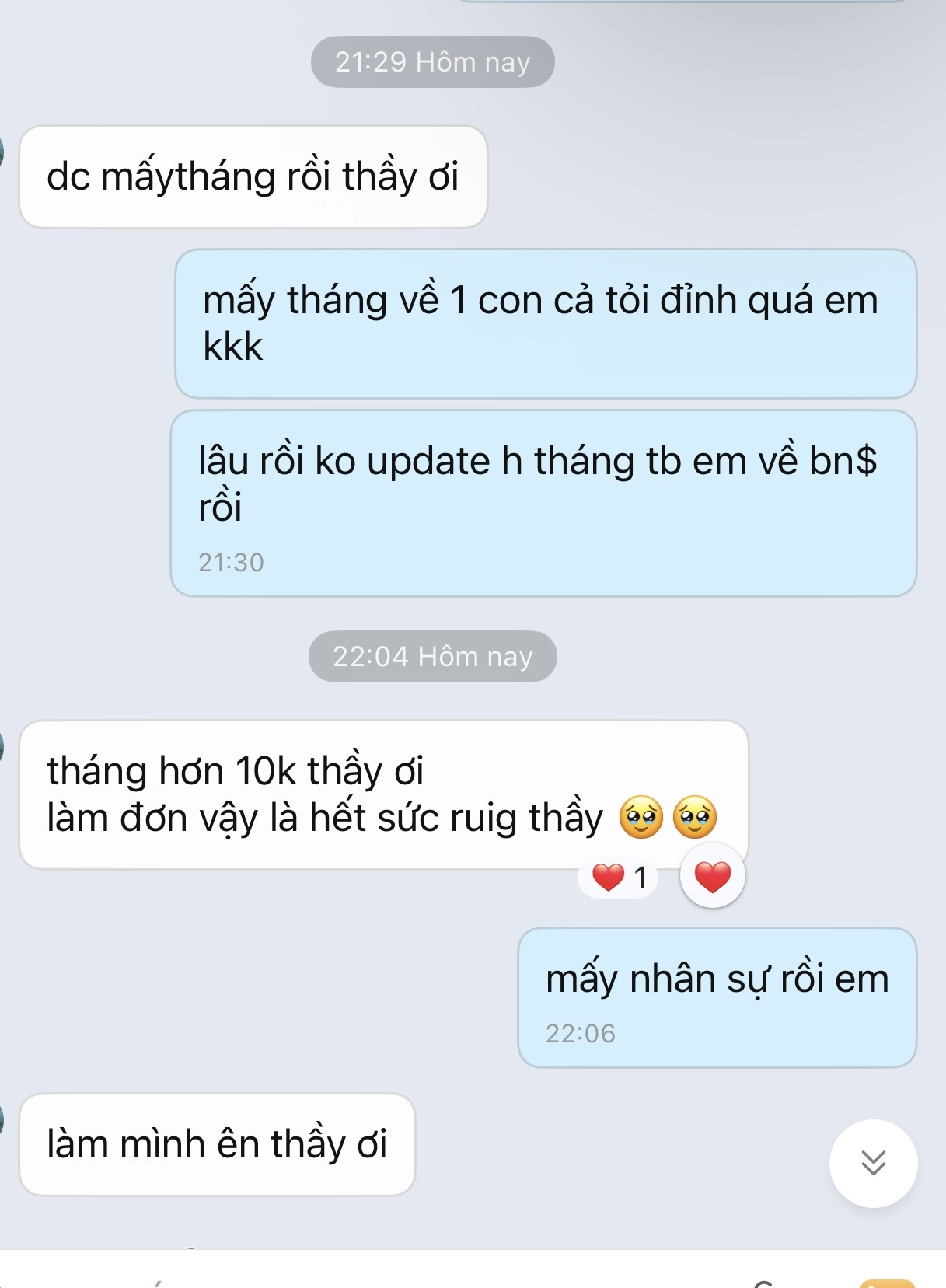 Kết quả học viên 3