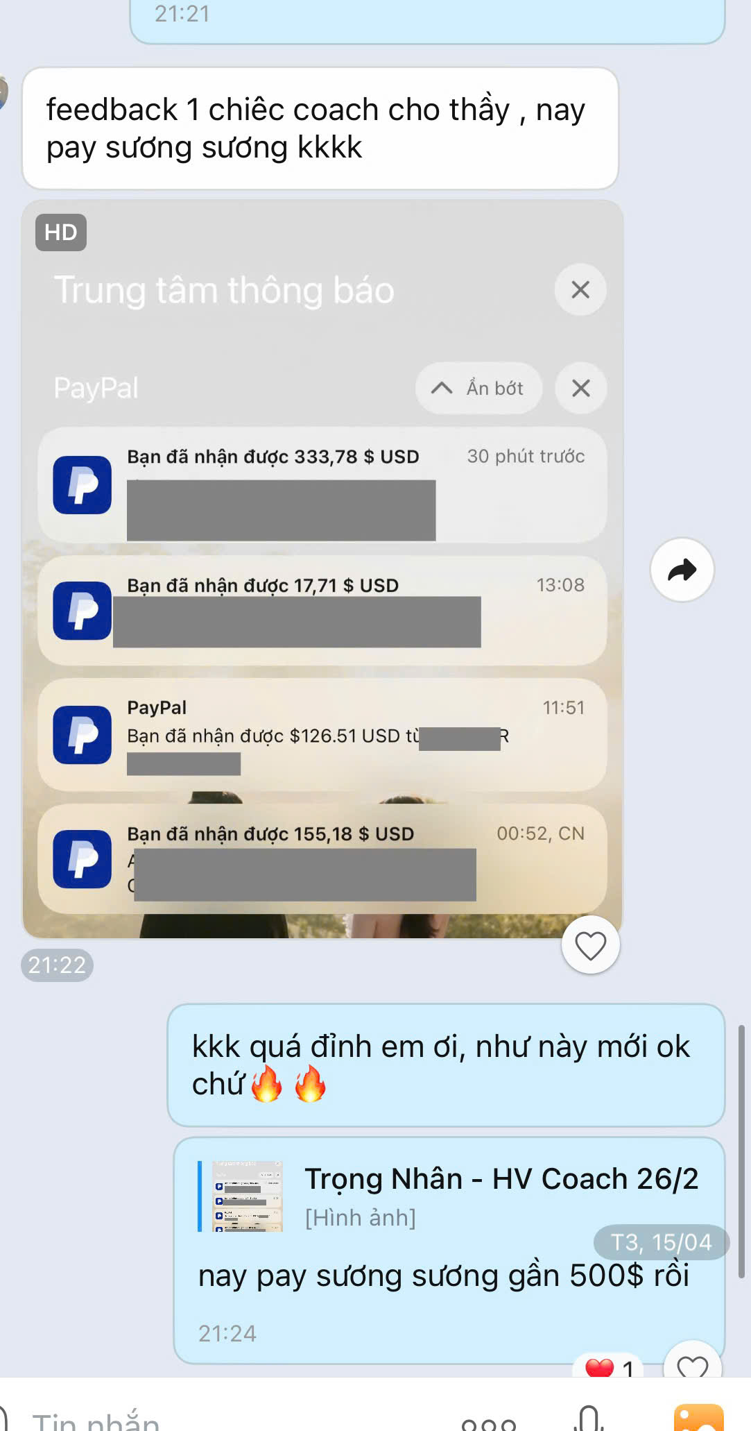 Kết quả học viên 6